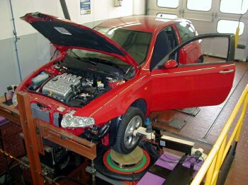 Alfa Romeo four wheel steering