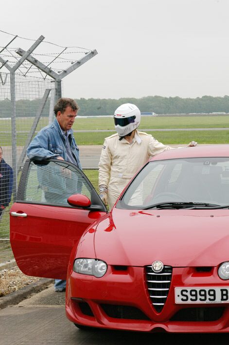 Autodelta Alfa Romeo 147 GTA during the BBC Top Gear filming on Wednesday. Photo: Sarkis Boyadjian.