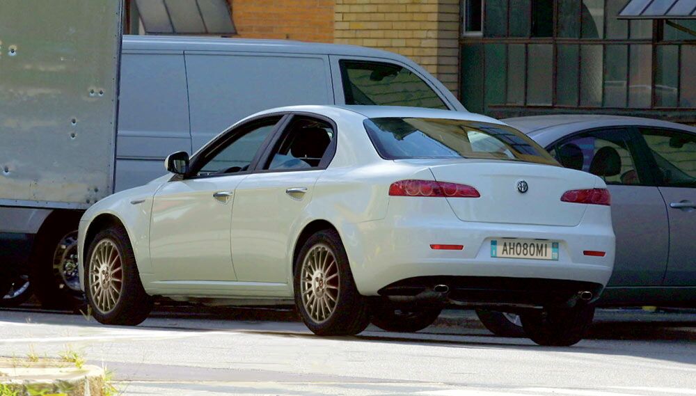 Project 939 prototype: the Alfa Romeo 156 replacement