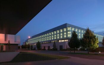 The Ferrari Maserati Group has unveiled two new buildings in the Formula Uomo production facilities redevelopment project at Maranello, the Product Development Centre and the New Paint Technologies Area