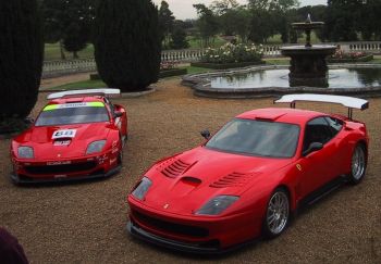 Click here for Ferrari 550 LM photo gallery
