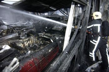 A dramatic fire at the Ferrari-Maserati dealership in Munsterhuis in Holland, saw nearly fifty rare and valuable exotic sportscars literally going up on smoke