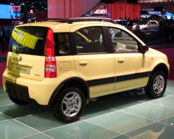 Fiat Panda 4x4 at the 2004 Paris Motor Show