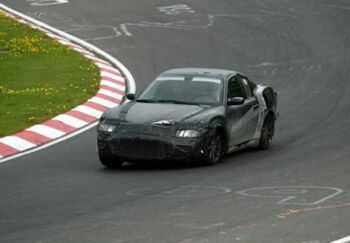 Maserati Spyder prototype testing