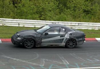 Maserati Spyder prototype testing