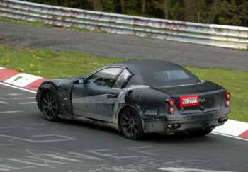 Maserati Spyder prototype testing