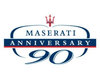 Maserati 90th Anniversary logo