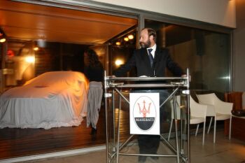 Maserati Quattroporte Chile launch
