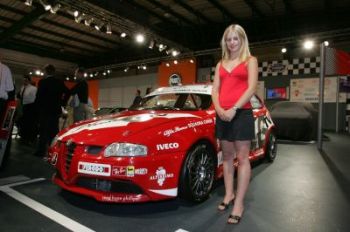 Alfa Romeo 147 GTA racer at the Auto Africa Expo 2004