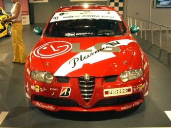 Alfa Romeo 147 GTA racer at the Auto Africa Expo 2004