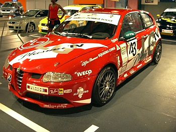 Alfa Romeo 147 GTA racer at the Auto Africa Expo 2004