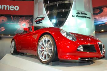 This is the final stop on an 'Eastern' tour that has seen the Alfa Romeo 8c Competizione, in recent months, appear at the Sydney and Singapore Motor Shows