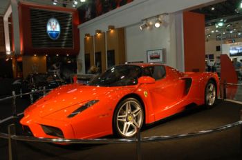 Once again the Ferrari Enzo has stolen the show, this time in Thailand, as it has done ever since Ferrari first presented it in concept form, known by the codename 'FX', during February 2002 at an exhibition in Tokyo