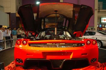 Ferrari's stunning Enzo has made its long-awaited Thai public debut, more than two years after the 6.0-litre V12 powered supercar first appeared in public