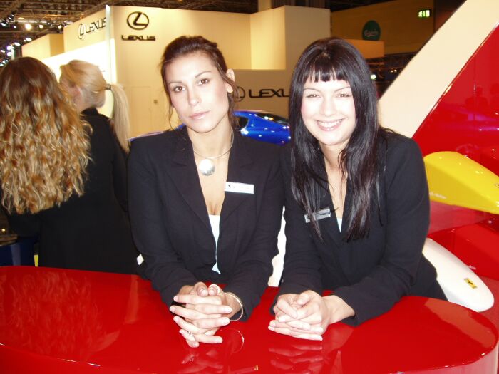 Ferrari at the 2004 Motor Show Live in Birmingham