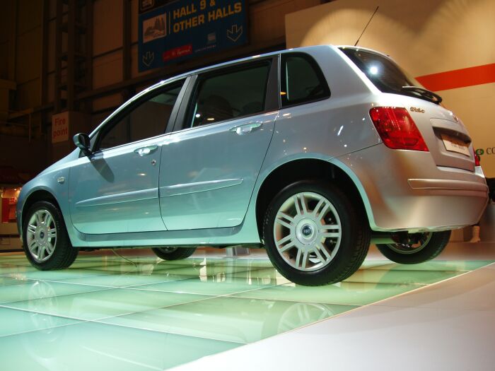 Fiat at the 2004 Motor Show Live in Birmingham