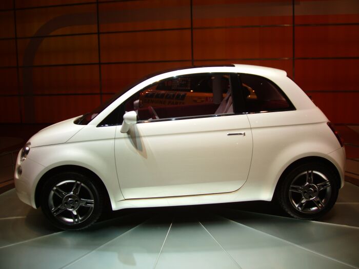Fiat at the 2004 Motor Show Live in Birmingham