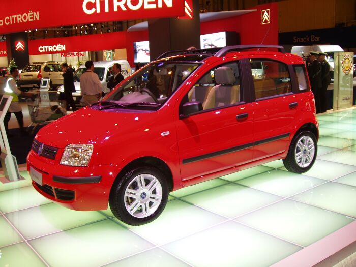 Fiat at the 2004 Motor Show Live in Birmingham