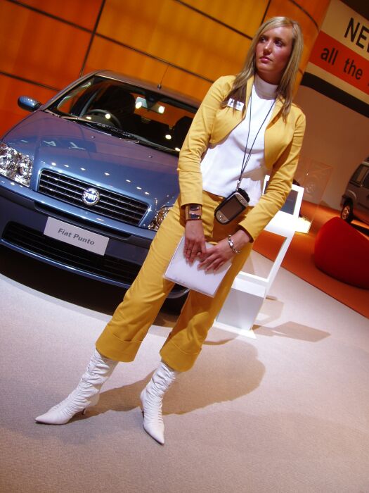 Fiat at the 2004 Motor Show Live in Birmingham
