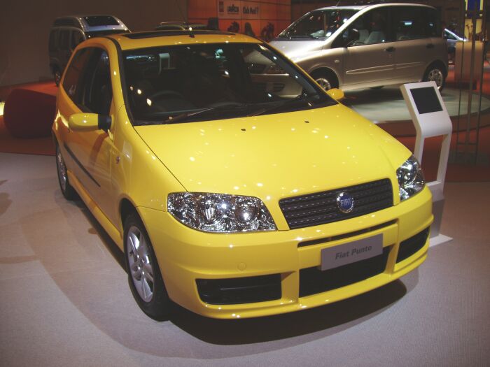 Fiat at the 2004 Motor Show Live in Birmingham