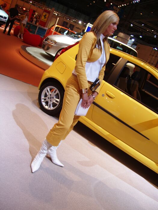 Fiat at the 2004 Motor Show Live in Birmingham