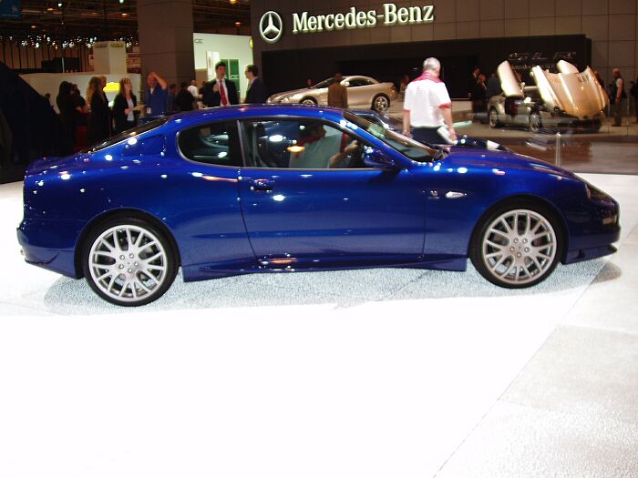 The Maserati GranSport making its UK debut at the Motor Show Live at the Birmingham NEC this week
