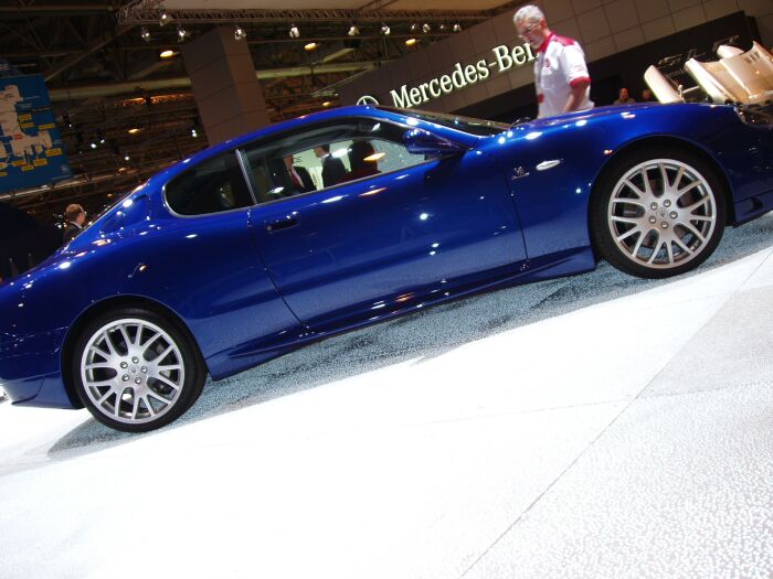 The Maserati GranSport making its UK debut at the Motor Show Live at the Birmingham NEC this week