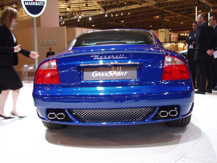 The Maserati GranSport making its UK debut at the Motor Show Live at the Birmingham NEC this week
