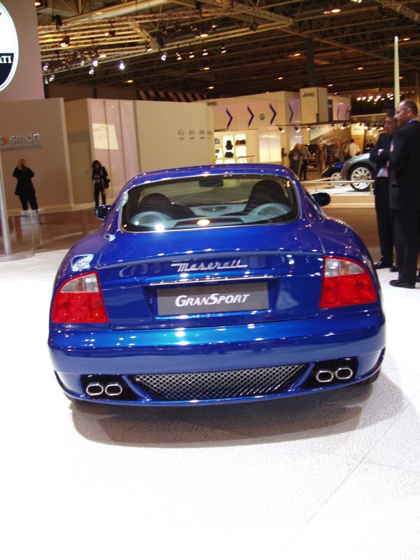 The Maserati GranSport making its UK debut at the Motor Show Live at the Birmingham NEC this week
