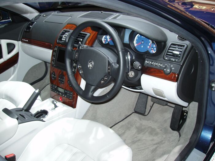 The Maserati Quattroporte makes its 'official' UK debut yesterday at the Motor Show Live in Birmingham