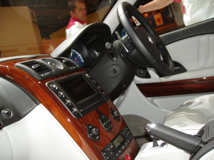 The Maserati Quattroporte makes its 'official' UK debut yesterday at the Motor Show Live in Birmingham