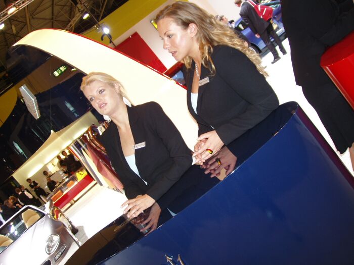Maserati at the 2004 Motor Show Live at the Birmingham NEC, England