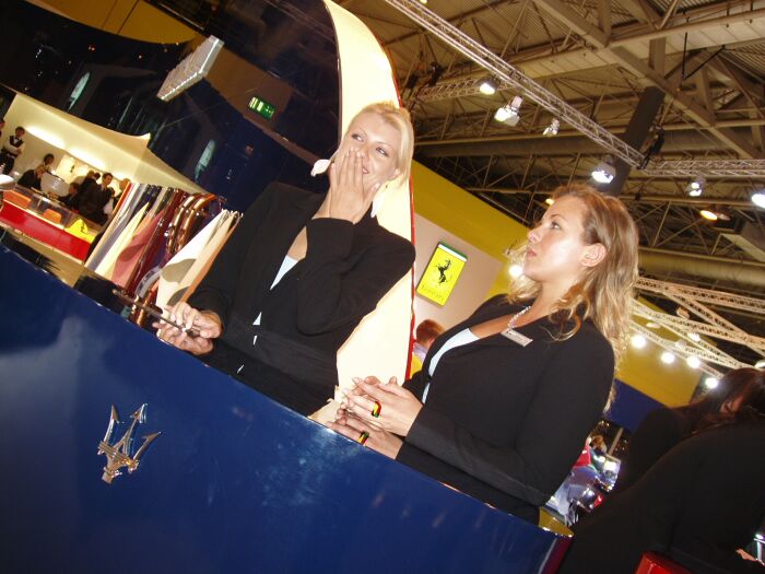 Maserati at the 2004 Motor Show Live at the Birmingham NEC, England