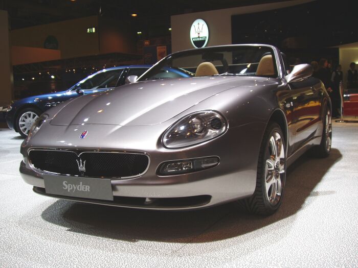 Maserati at the 2004 Motor Show Live at the Birmingham NEC, England