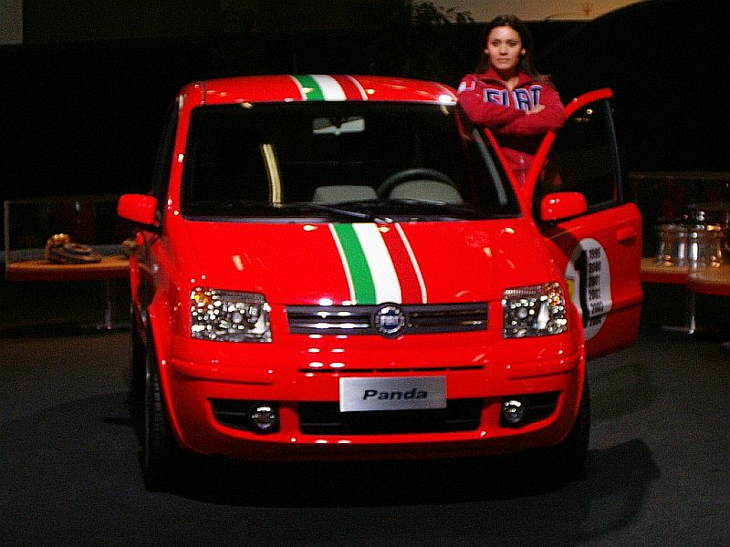 There was a surprise, but very welcome, addition to the Ferrari Stand at this month's 29th Bologna Motor Show: the new Fiat Panda 4x4