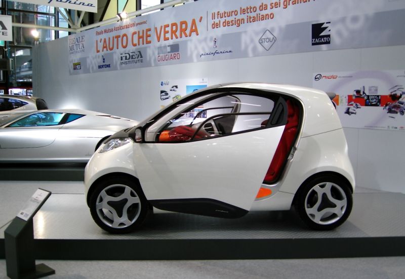 Pininfarina's Nido concept was one of the highlights of the 29th Bologna Motor Show's exhibition: The car to be. The future as seen by six great Italian designers organised by Promotor International and Quattroruote magazine