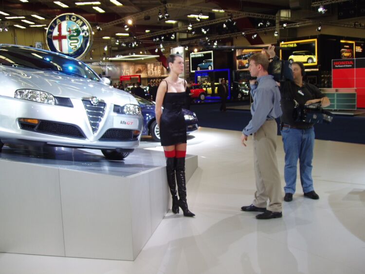 Alfa Romeo GT at the 2004 Brussels International Motor Show