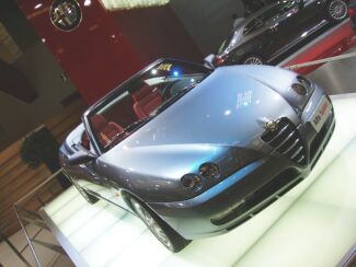 Alfa Romeo Spider 2.0 JTS at the Brussels Motor Show