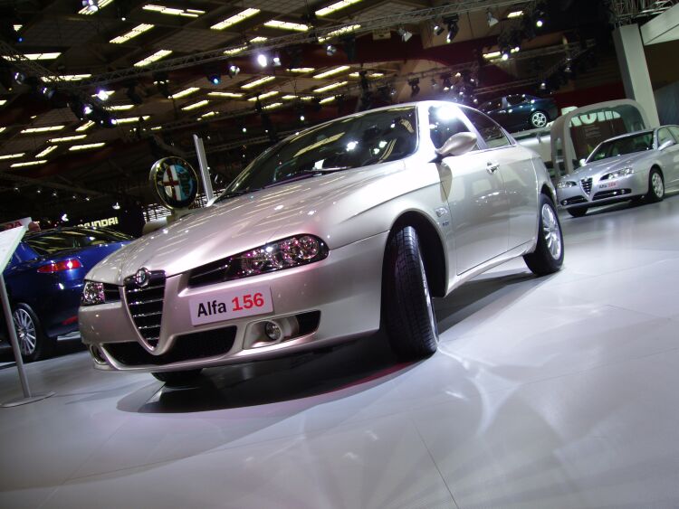 Alfa Romeo at the 2004 Brussels International Motor Show