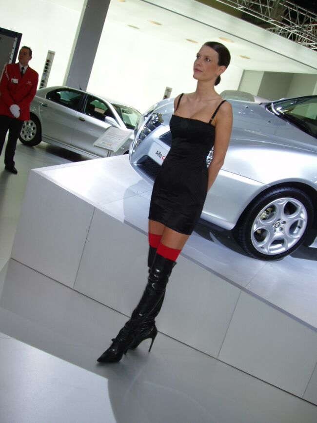 Alfa Romeo at the 2004 Brussels International Motor Show