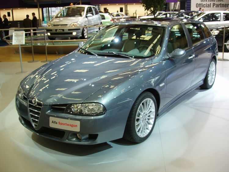 Alfa Romeo at the 2004 Brussels International Motor Show