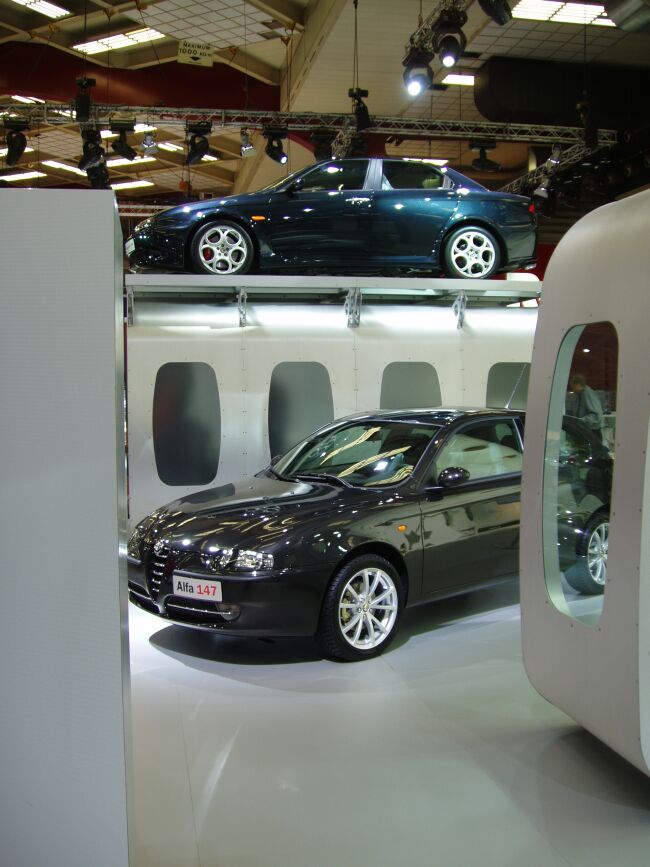 Alfa Romeo at the 2004 Brussels International Motor Show