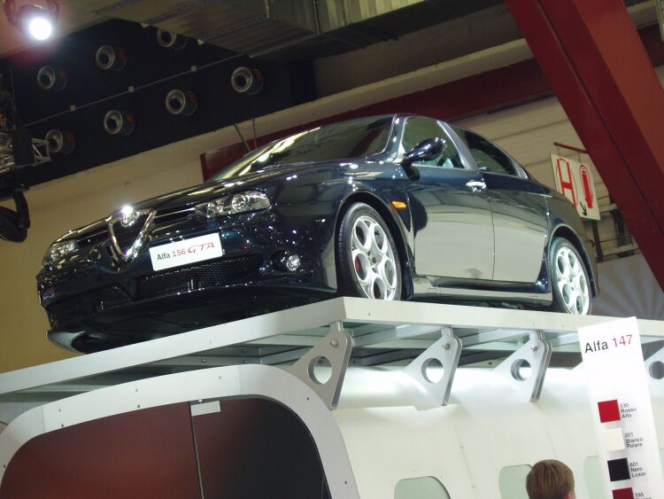 Alfa Romeo at the 2004 Brussels International Motor Show