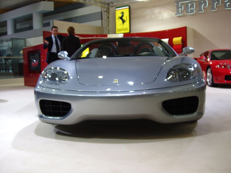 Ferrari at the 2004 Brussels International Motor Show