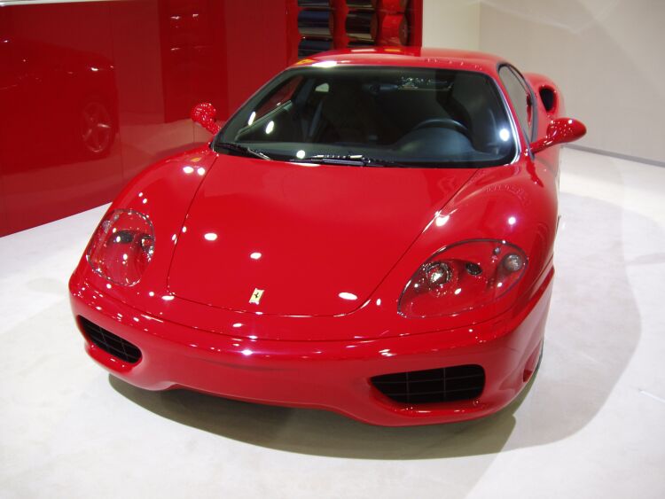 Ferrari at the 2004 Brussels International Motor Show