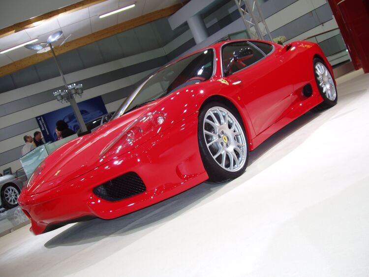 Ferrari at the 2004 Brussels International Motor Show