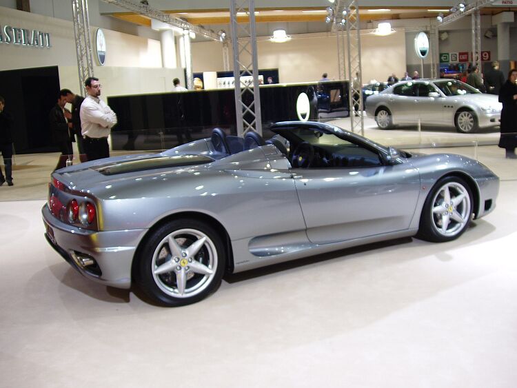 Ferrari at the 2004 Brussels International Motor Show