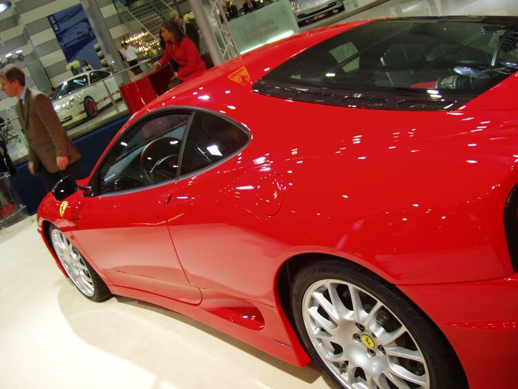 Ferrari at the 2004 Brussels International Motor Show