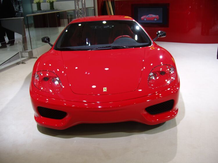 Ferrari at the 2004 Brussels International Motor Show
