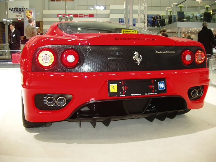 Ferrari at the 2004 Brussels International Motor Show